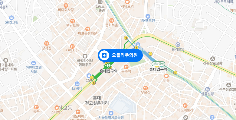 오시는길